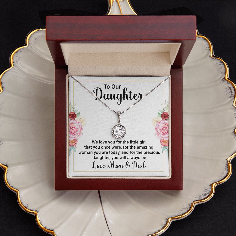 To My Daughter Necklace