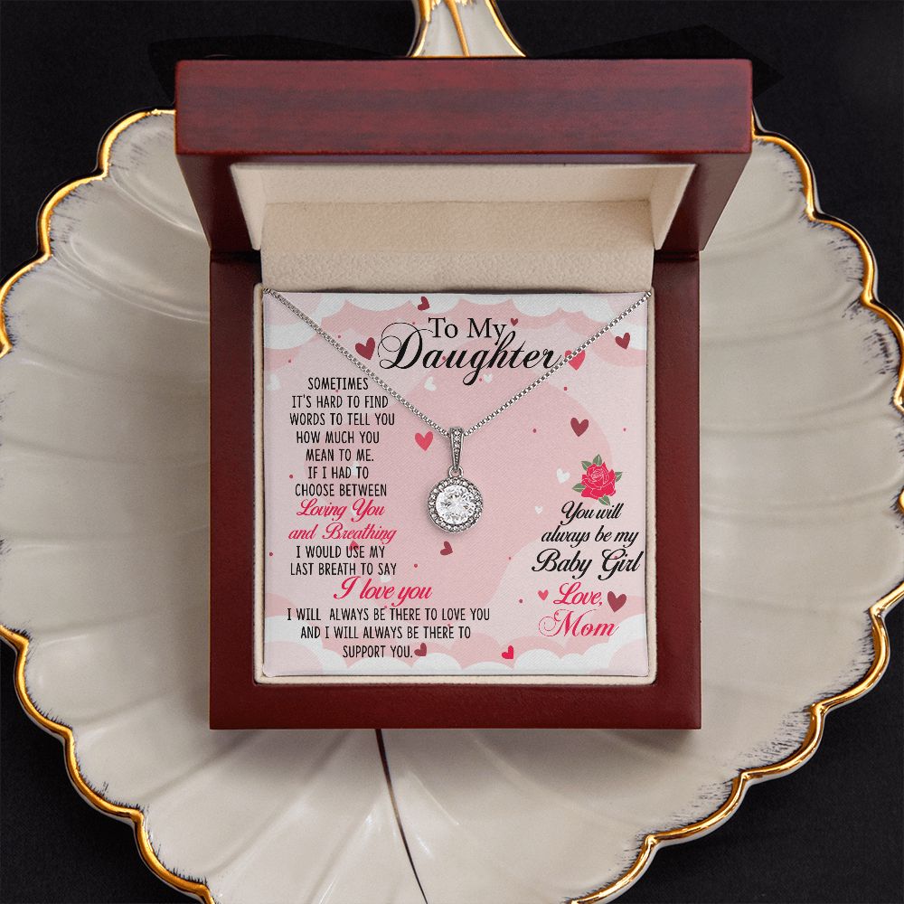 To My Daughter Necklace