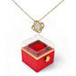 Love Knot with Rotating Preserved Rose Box