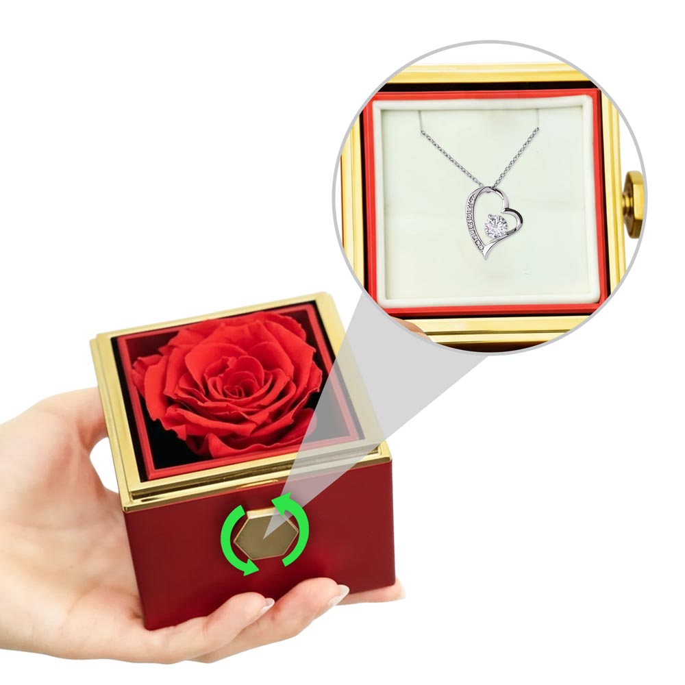 Rotating Eternal Rose Gift Box