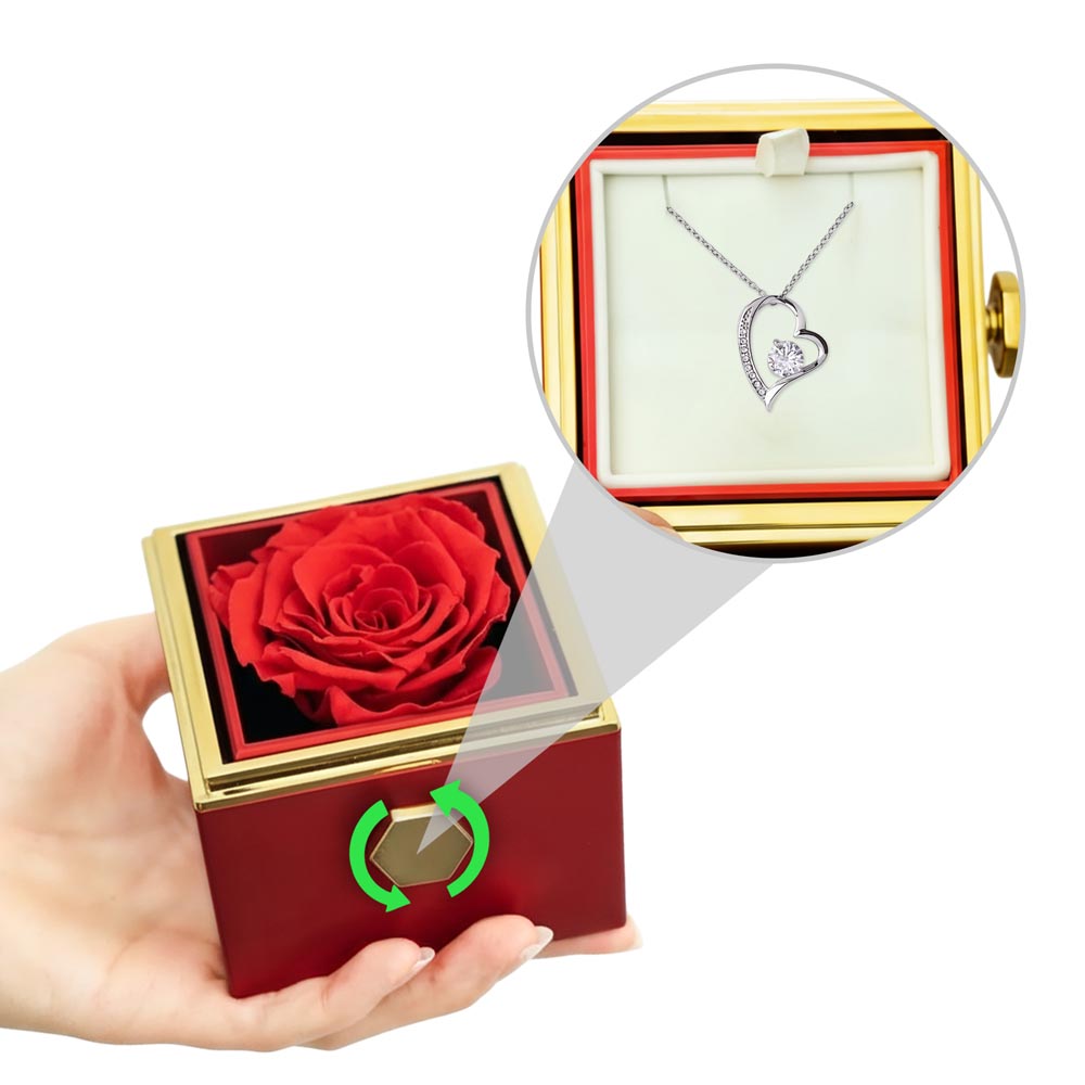 Rotating Eternal Rose Gift Box
