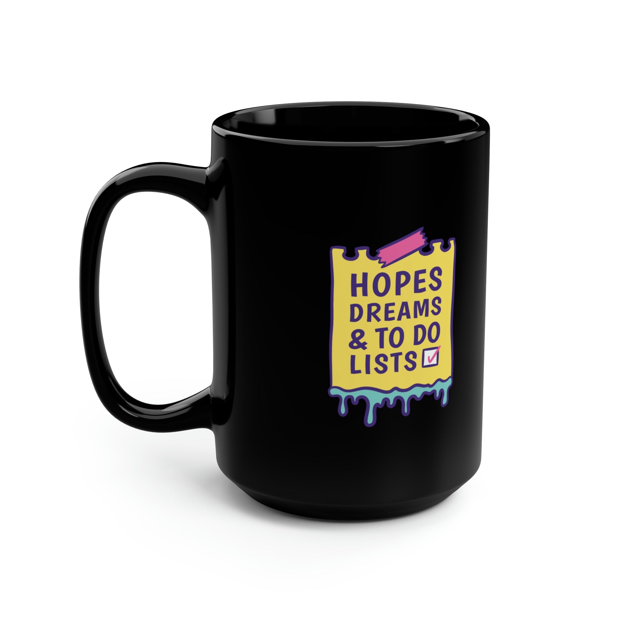 Black Mug, 15oz