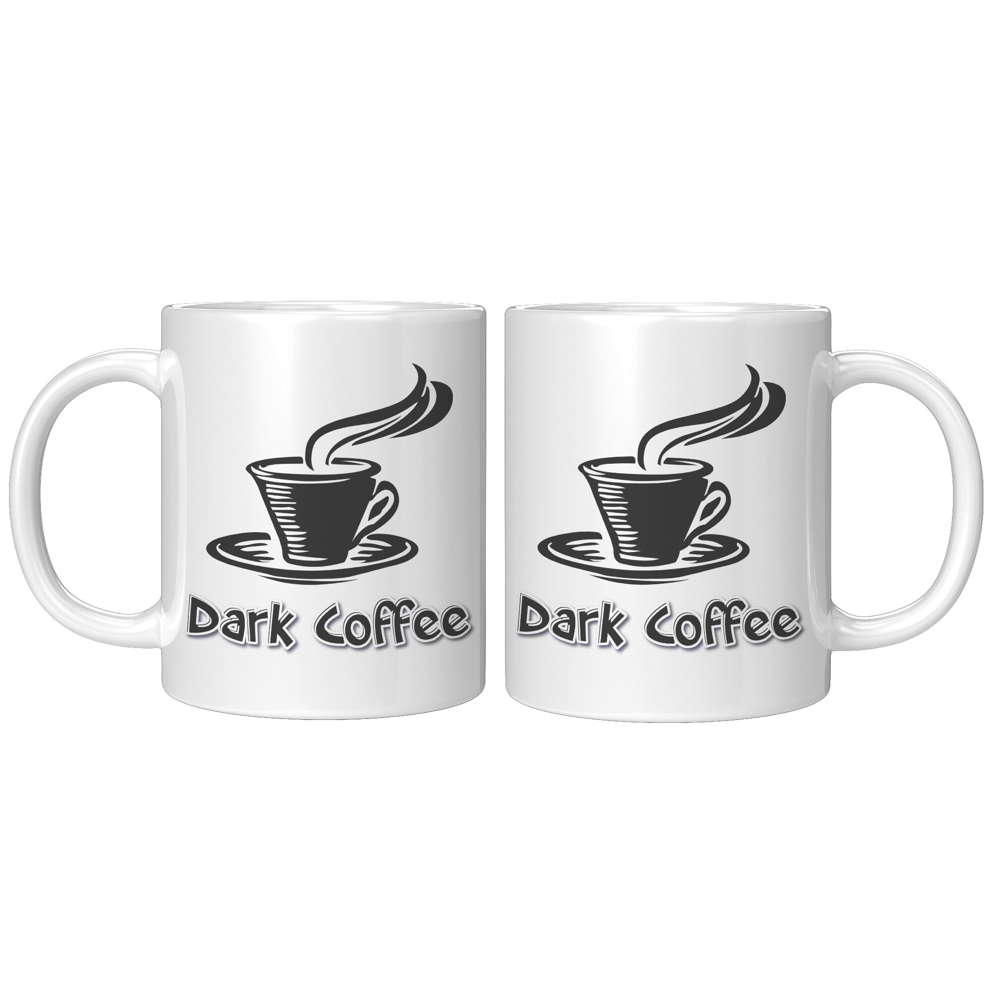 11OZ Accent Printed Mug