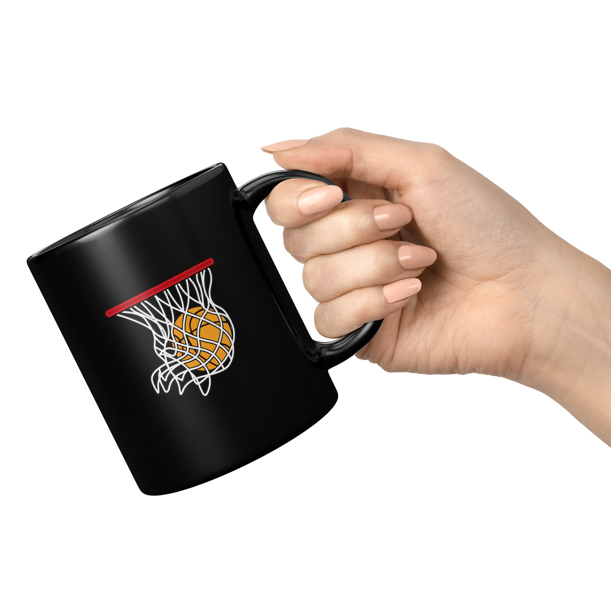 11OZ Black Printed Mug