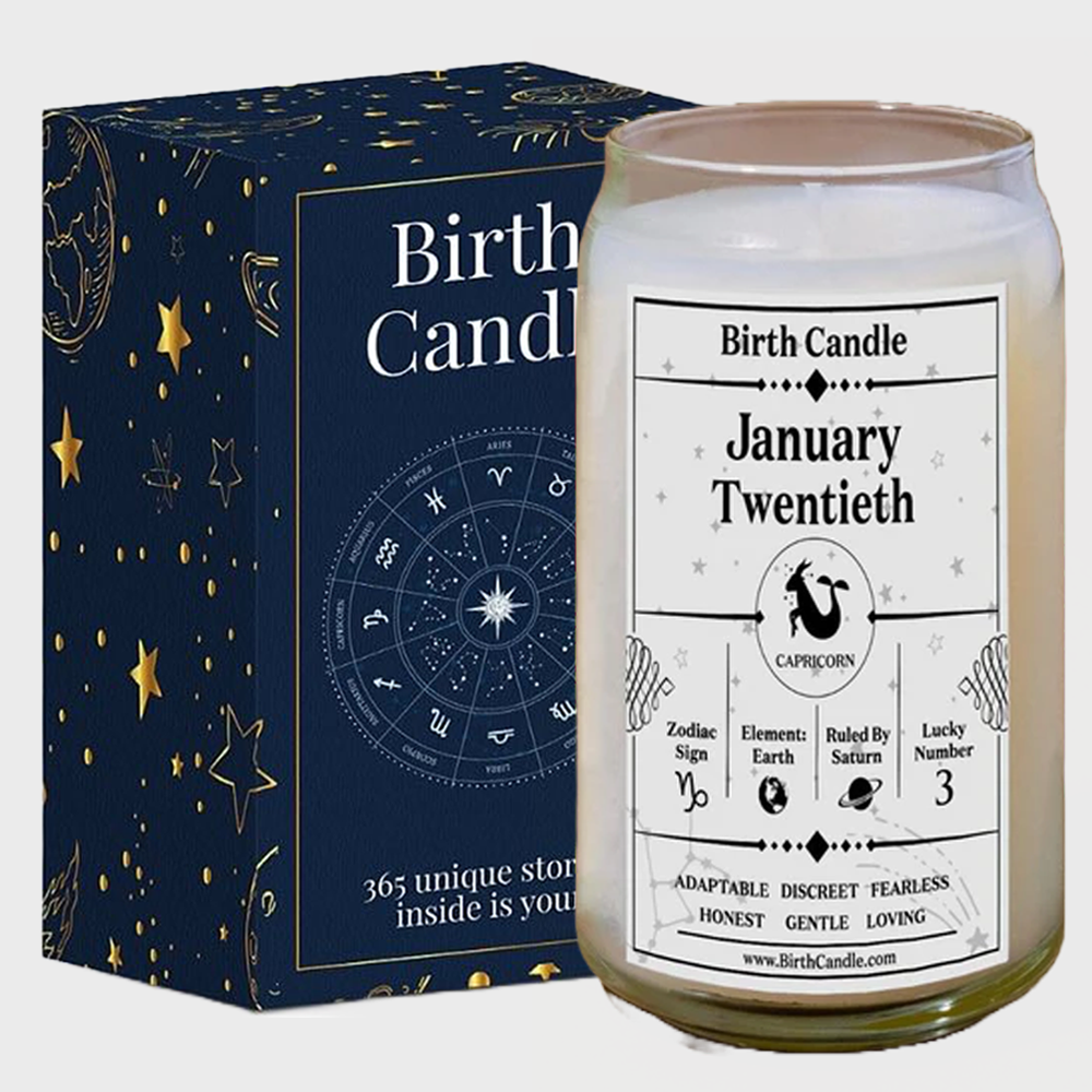 January Twentieth Candle