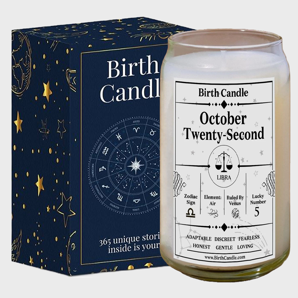 October Twenty-Second Candle