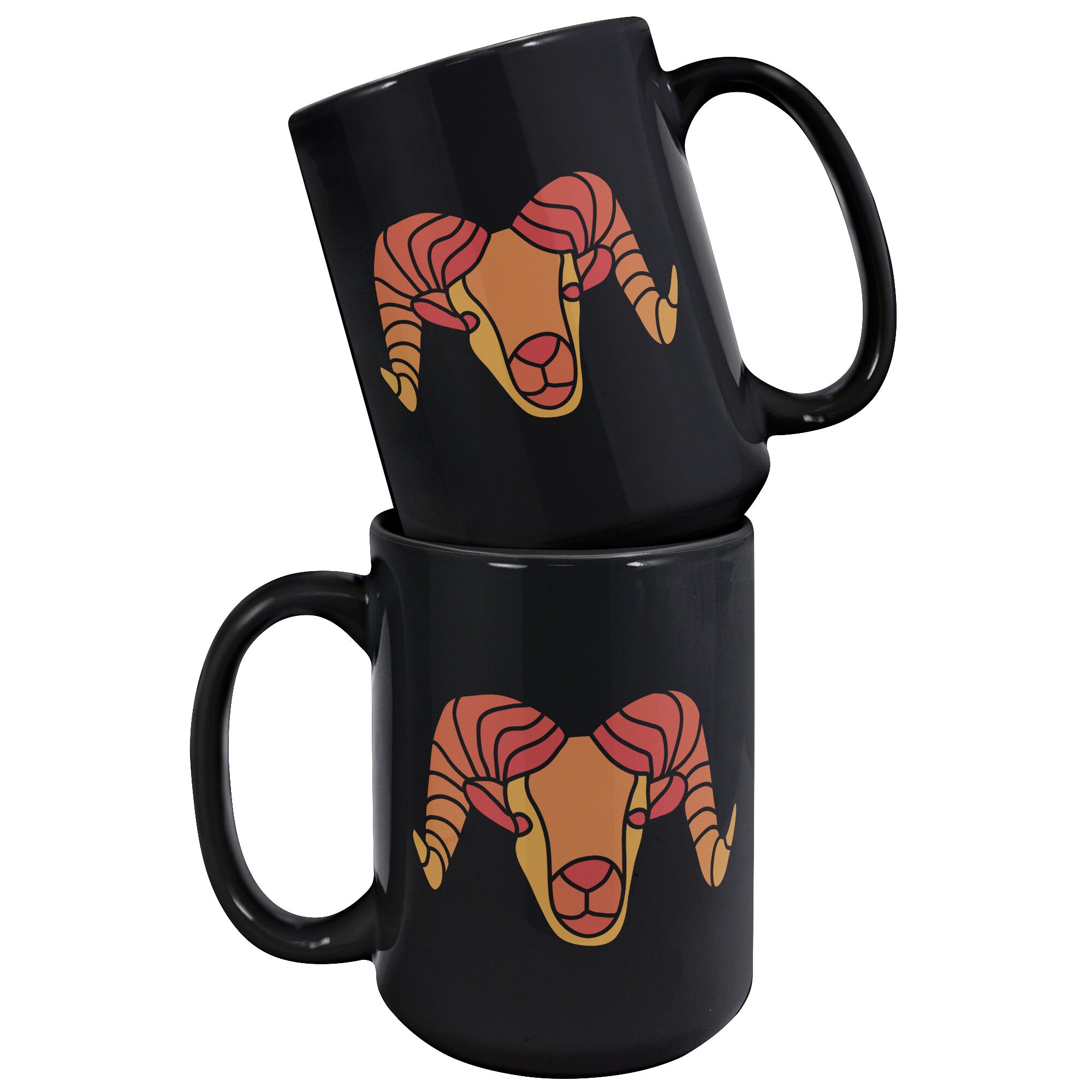 Aries 15OZ BLACK MUG