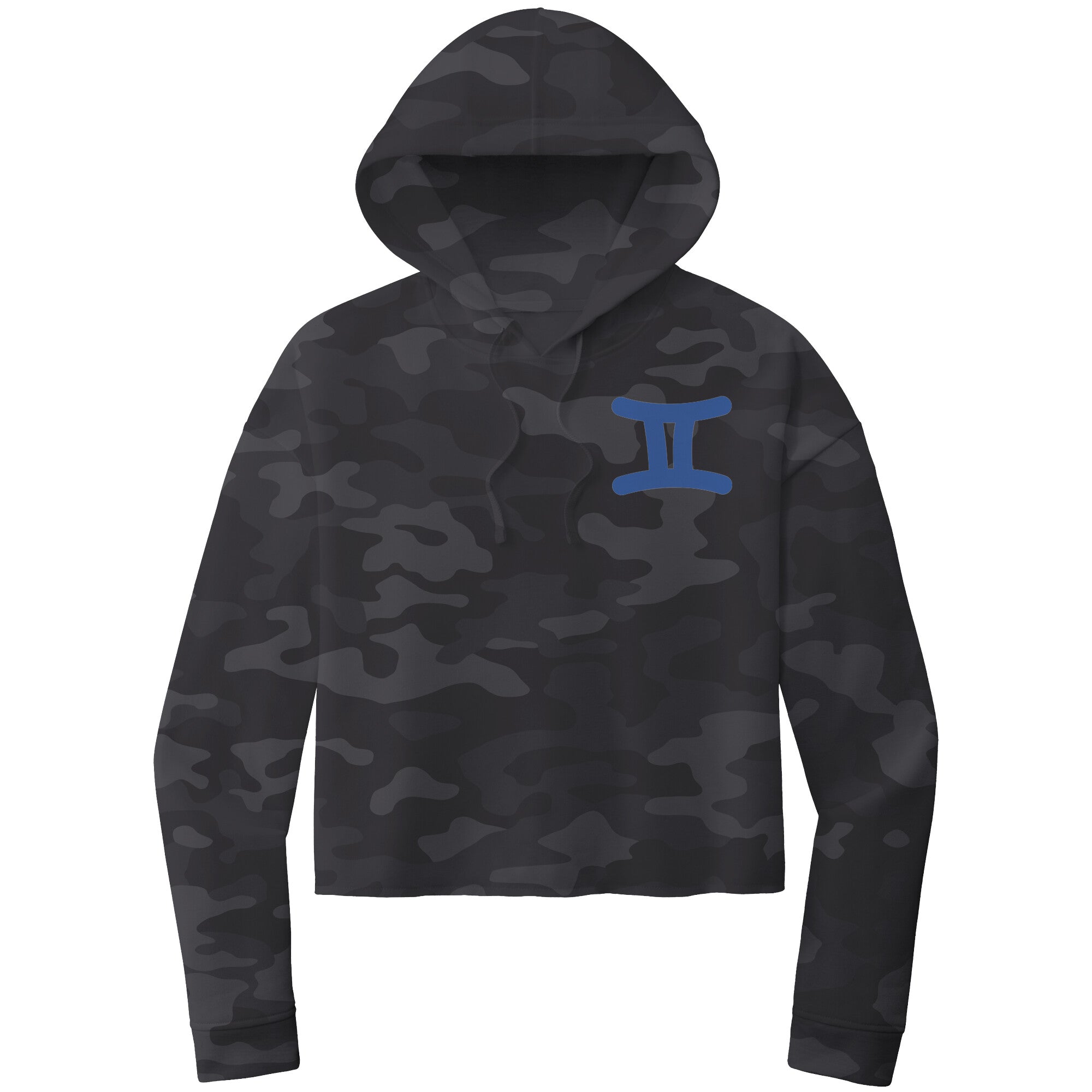 Gemini ITC WOMEN’S LIGHTWEIGHT CROP HOODED SWEATSHIRT