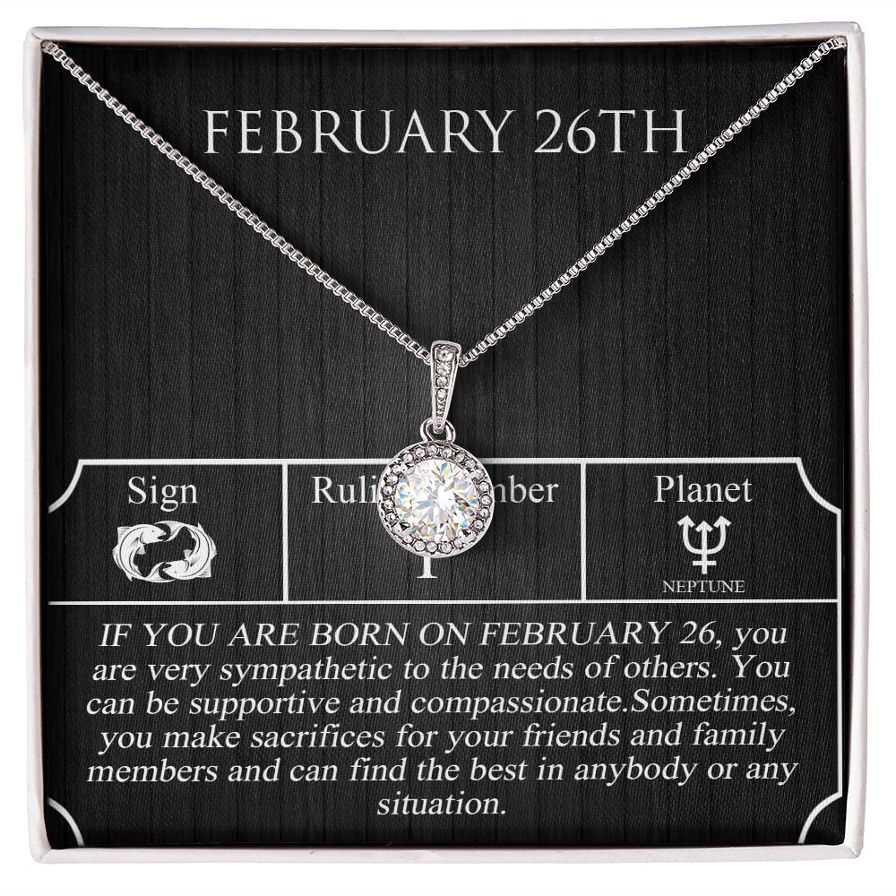 February Twenty-Sixth Necklace