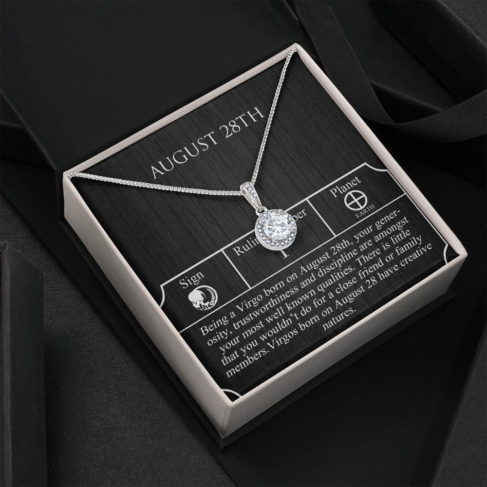 August Twenty-Eighth Necklace