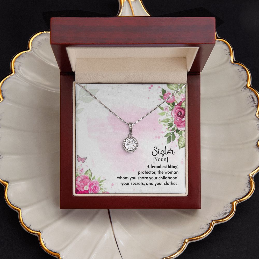 To My Sister Necklace