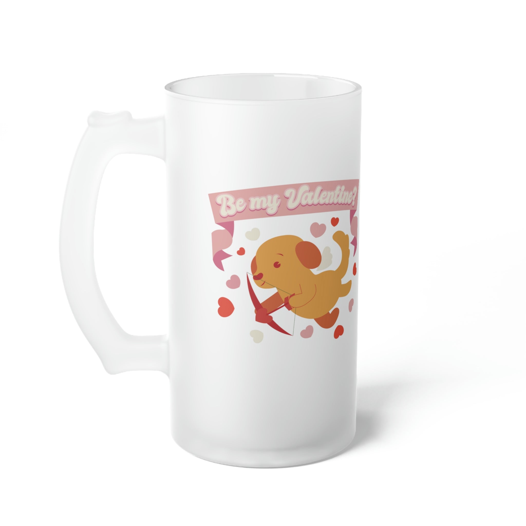 Frosted Glass Beer Mug