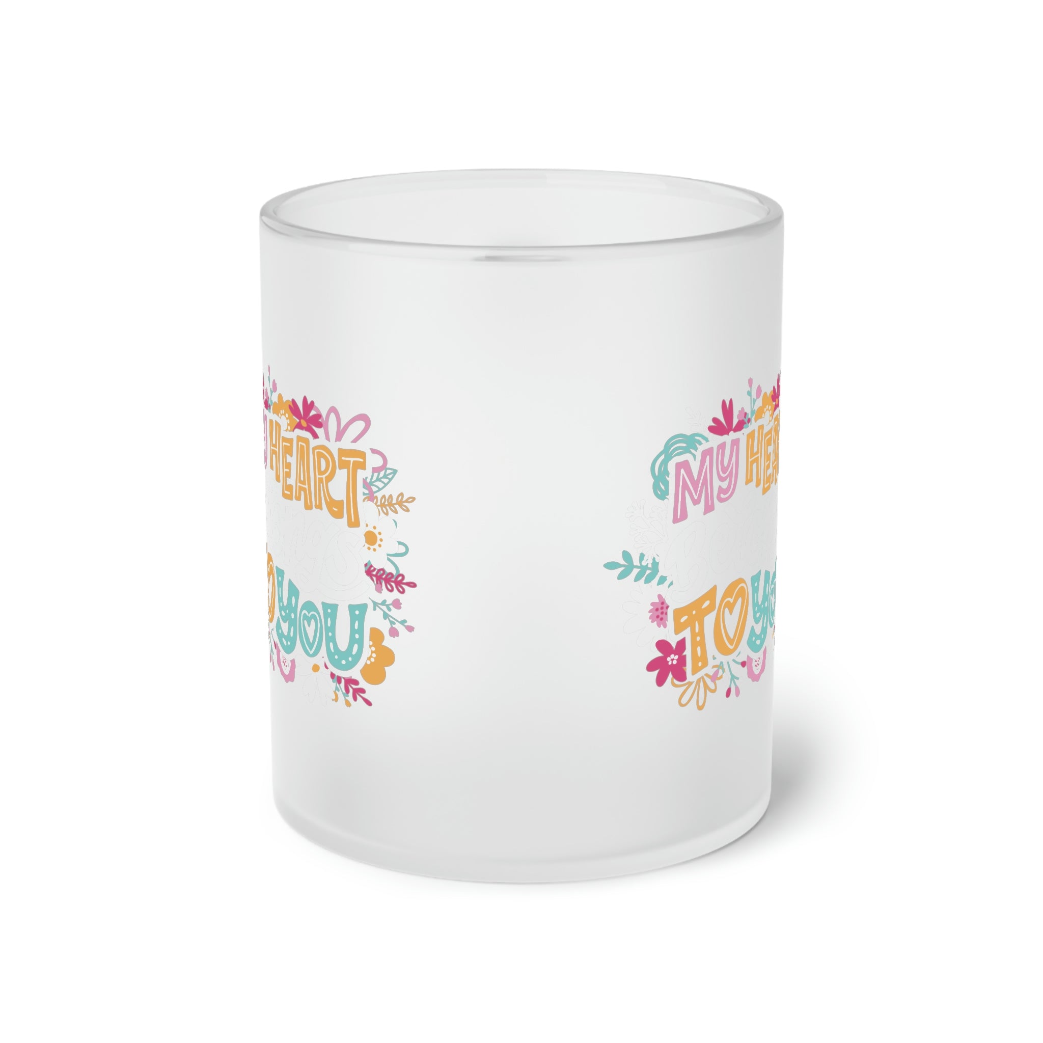 Frosted Glass Mug